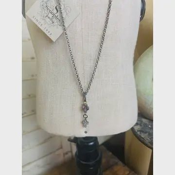 Gunmetal Cross