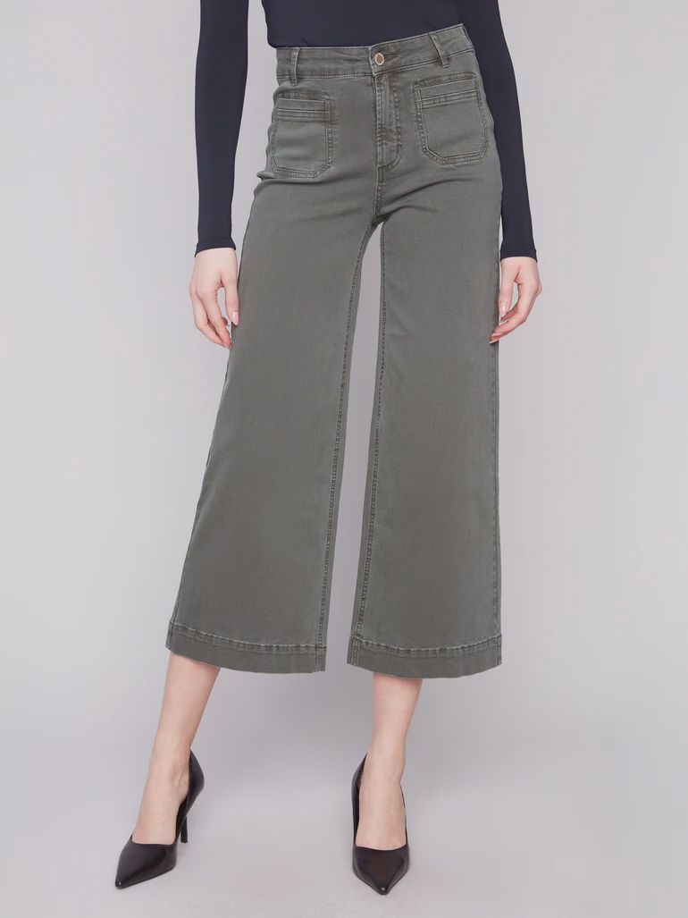 CB-Patch Pocket Flare Pants