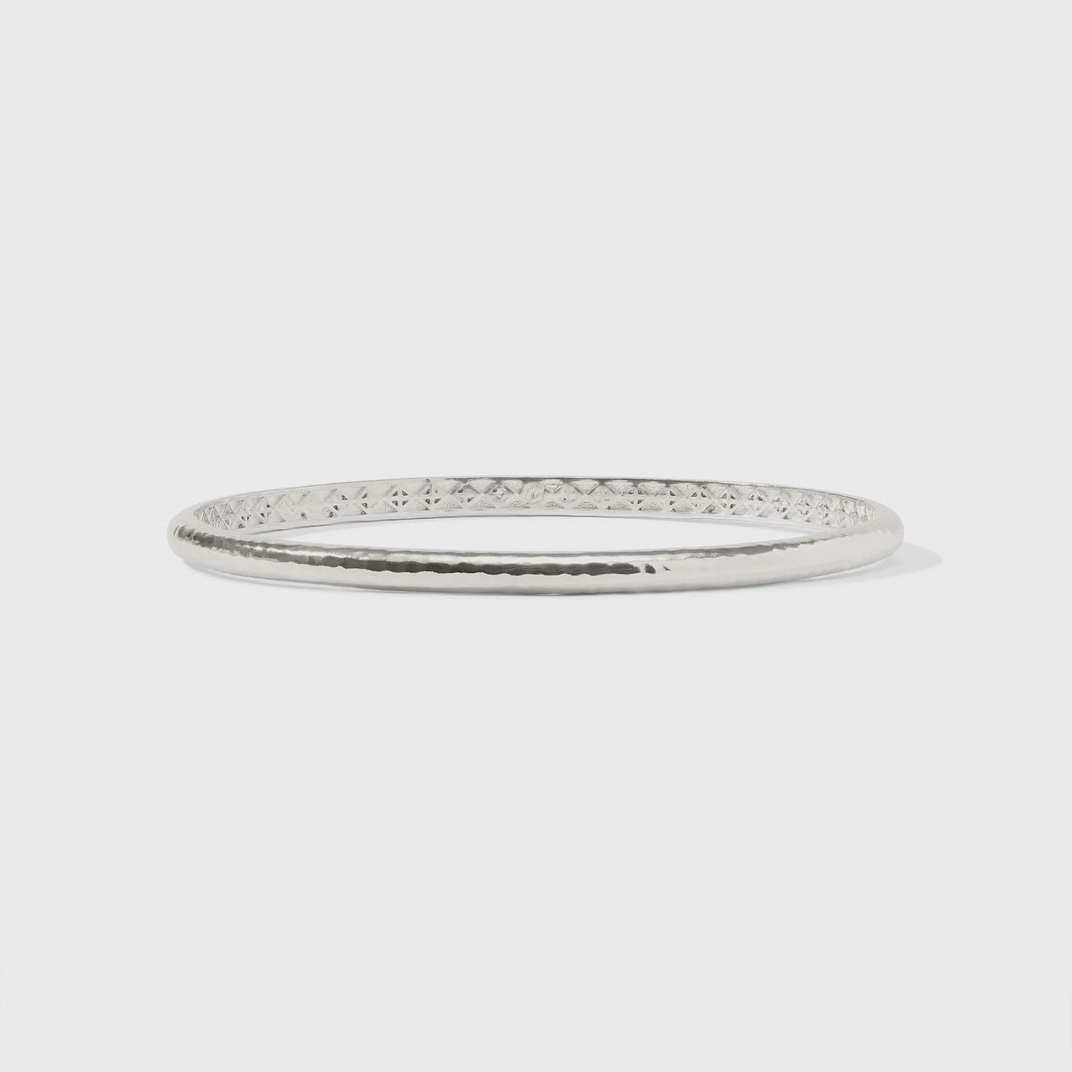 JV-Havana Demi Bangle-Silver-M