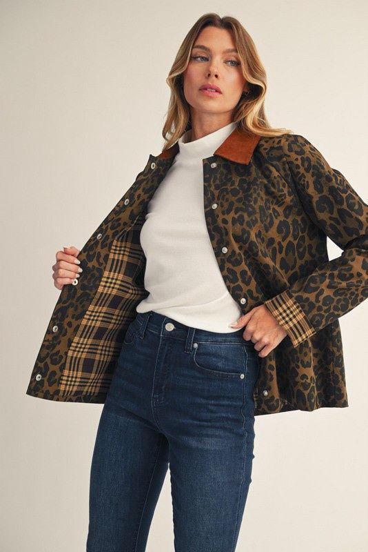 Jodifl-Leopard Jacket
