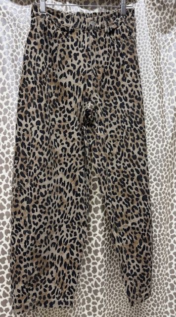 SE-Animal Print Jean