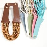 J&amp;C-Sone Bean Necklace