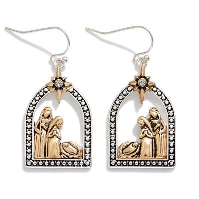 J&amp;C-Nativity Earring