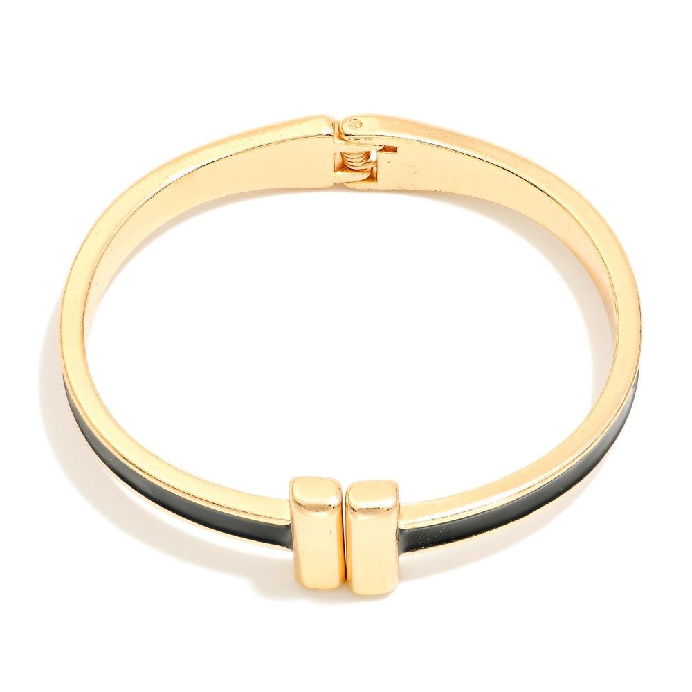 J&amp;C-Hinged Bracelet
