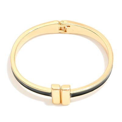 J&amp;C-Hinged Bracelet