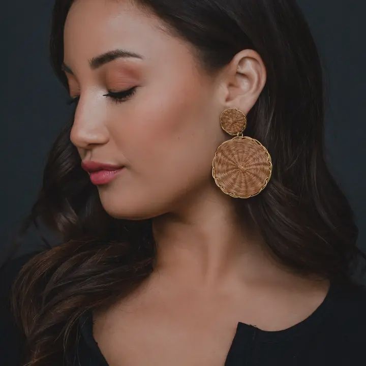 P-Wicker Earrings