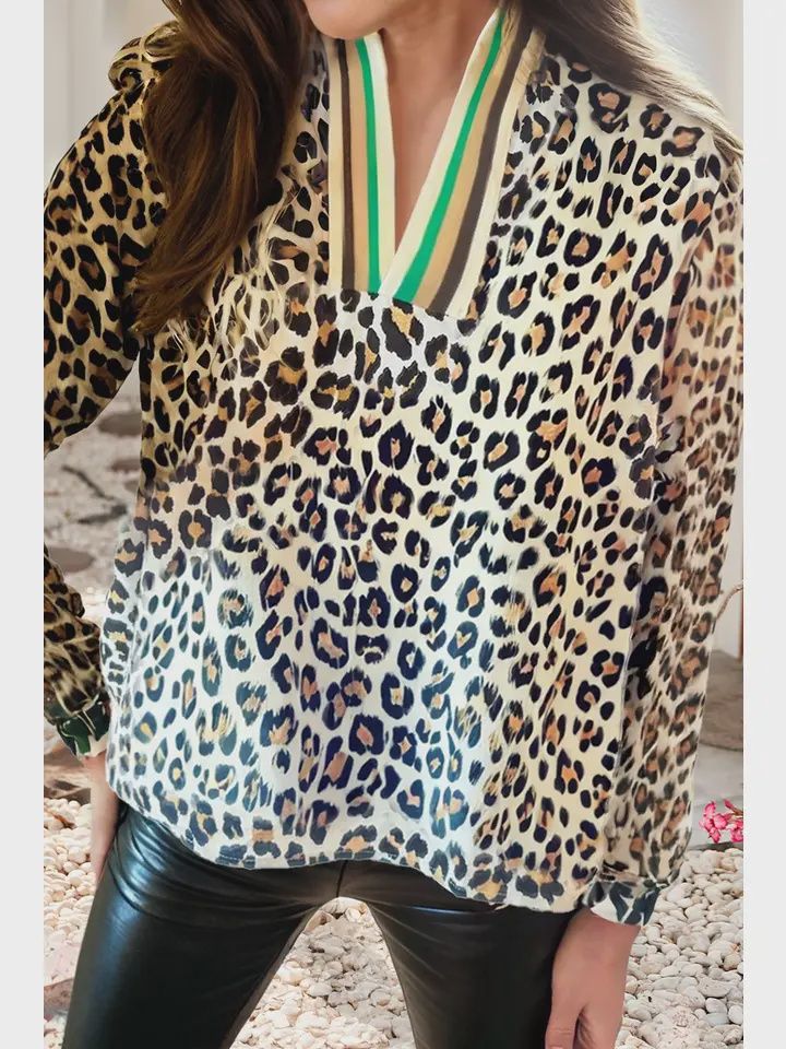 LDC-Long Sleeve Leopard