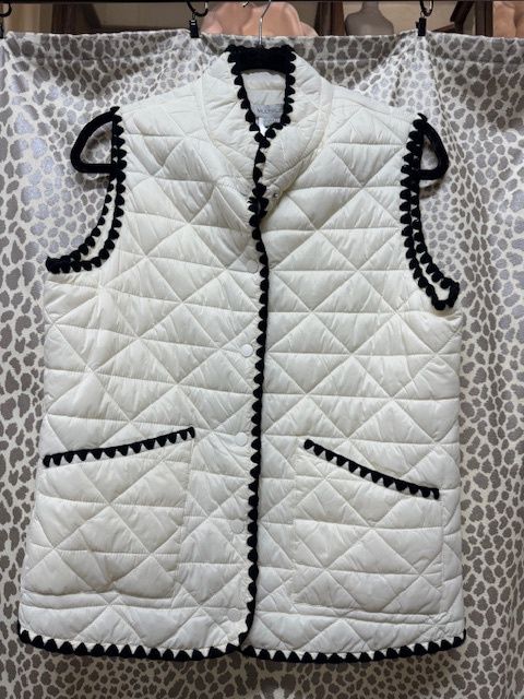 Crim Tide-Blanket Stitch Vest