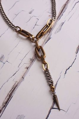 Bronze &amp; Stainless Steel Chain/Machine Drop