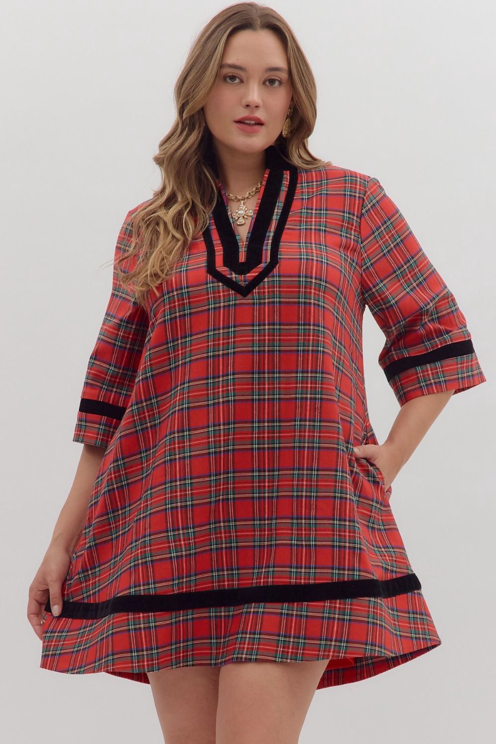 Entro-Holiday Dress