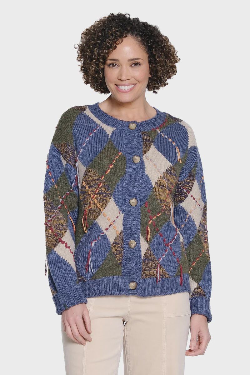 TL-Argyle Sweater