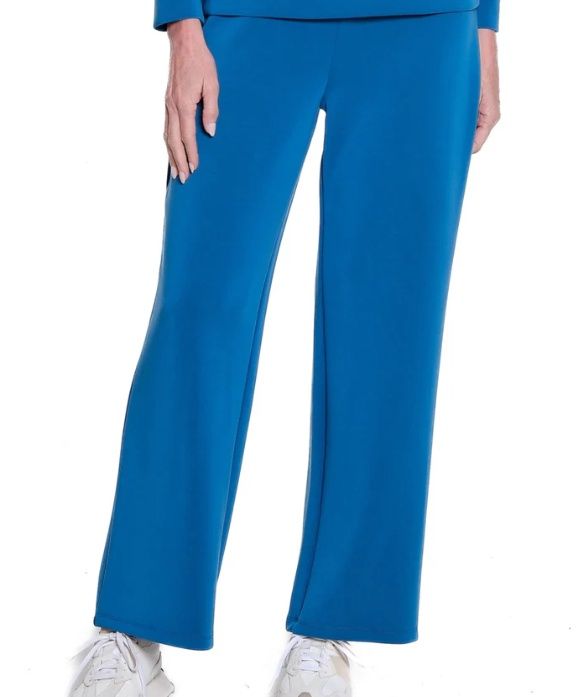 PLUS Missy- Wide Band P/O Wide Leg Ankle Pant
