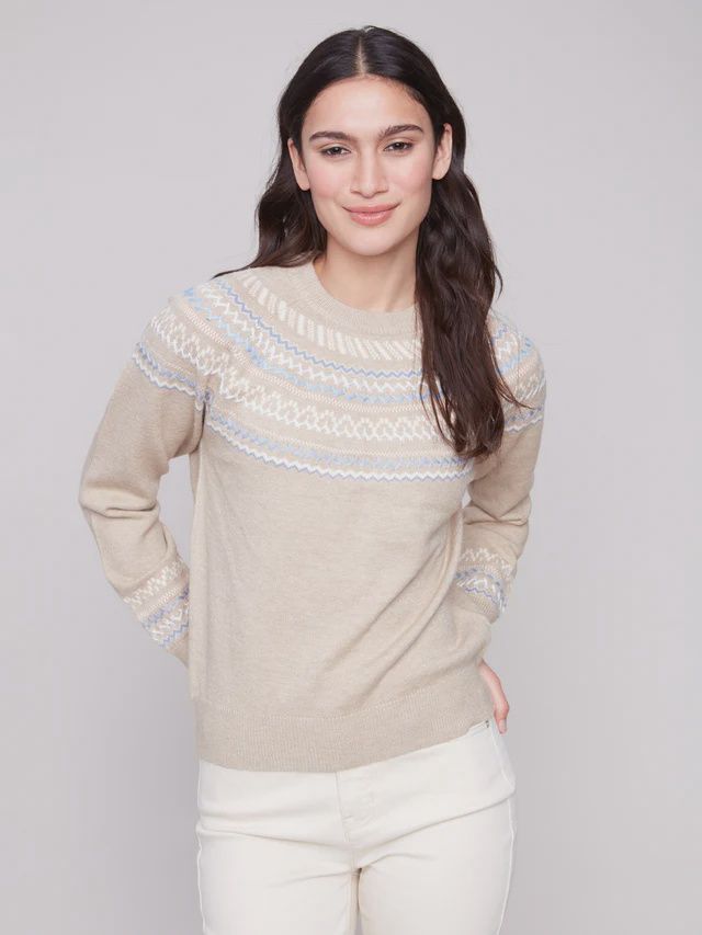 Jacquard Ski Sweater