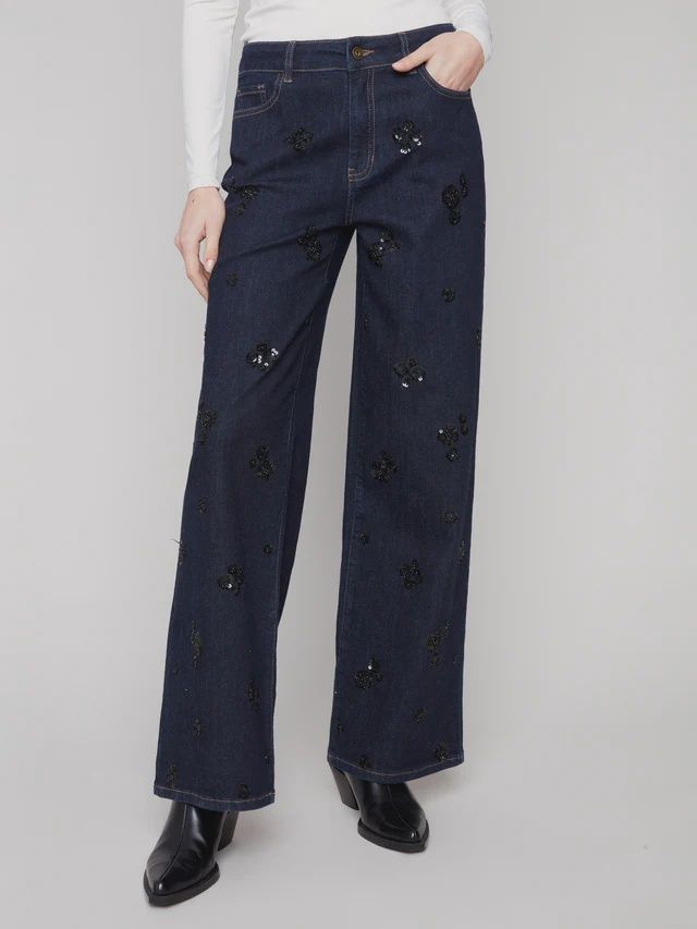 Sequin Jeans