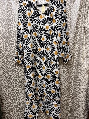 Black/Gold Boho Dress