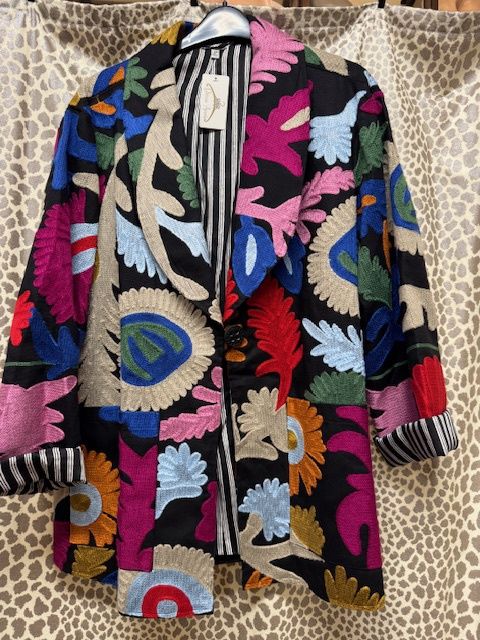 JM-Embroidered Blazer