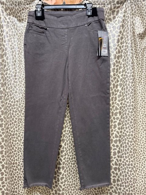P/O 5 Pkt Fringe Hem Ankle Pant