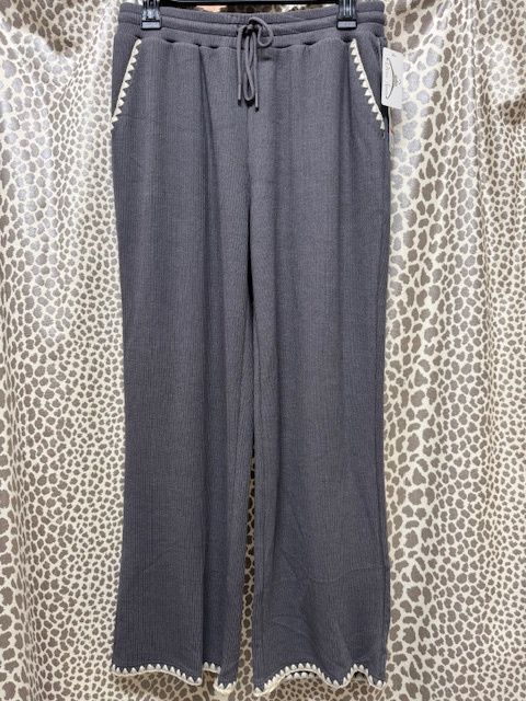 Snow Leopard-Pant w/trim Plus