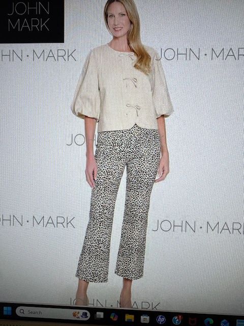 Animal Print Straight