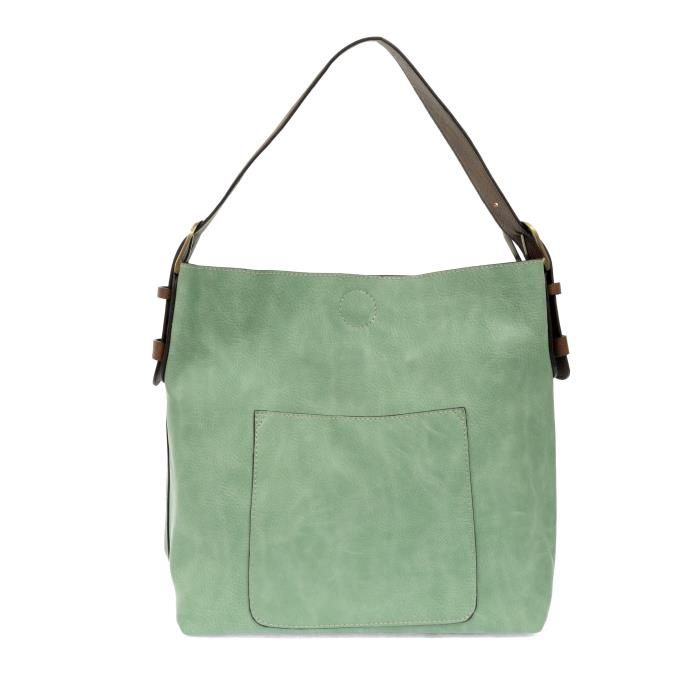 JS-HOBO Coffee Handle Handbag, Colour: Bermuda Green
