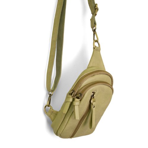 JS- Skyler Sling Bag, Colour: Sage