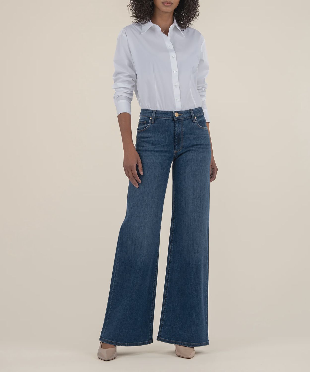 Margo-Mid Rise Wide Leg, Size: 4