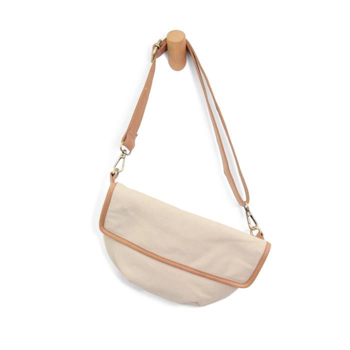Canvas Sling Bag, Colour: Natural