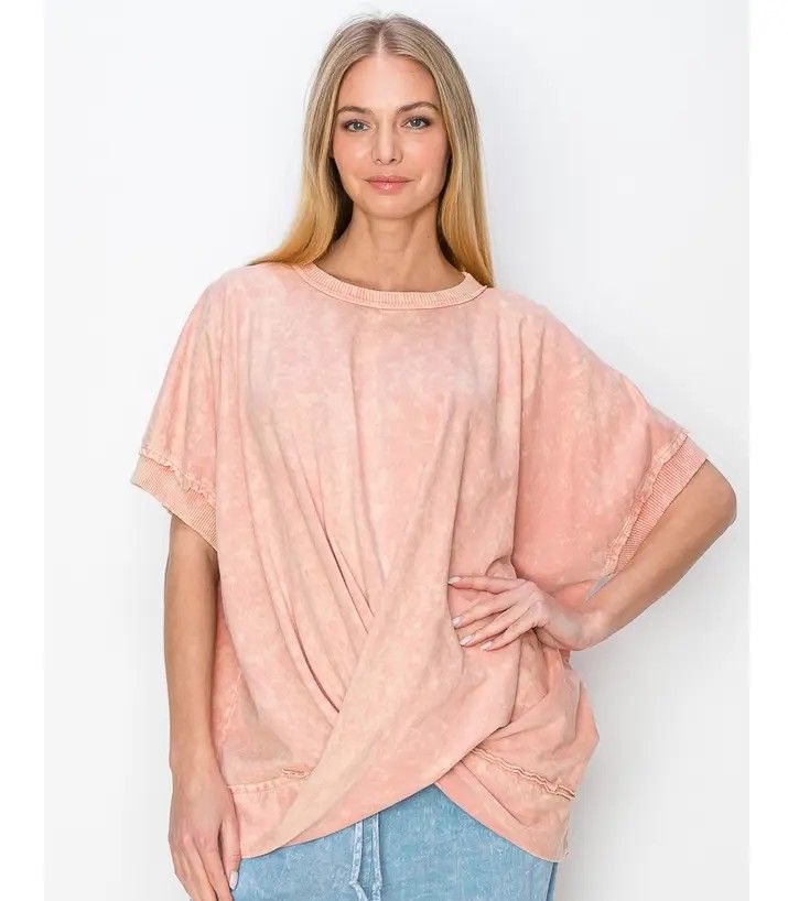 Twist Front Top, Size: S