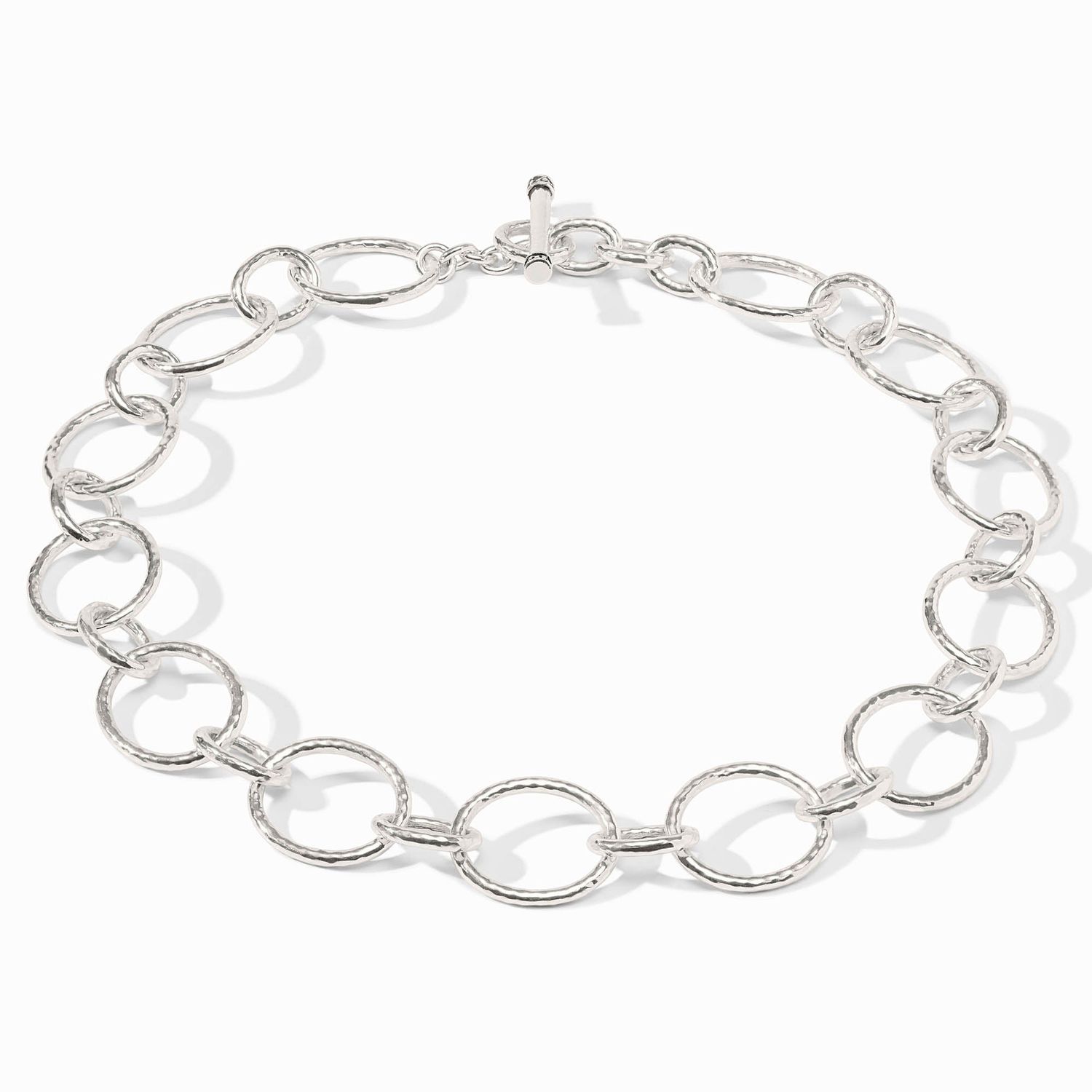 Catalina Light Link Necklace Silver