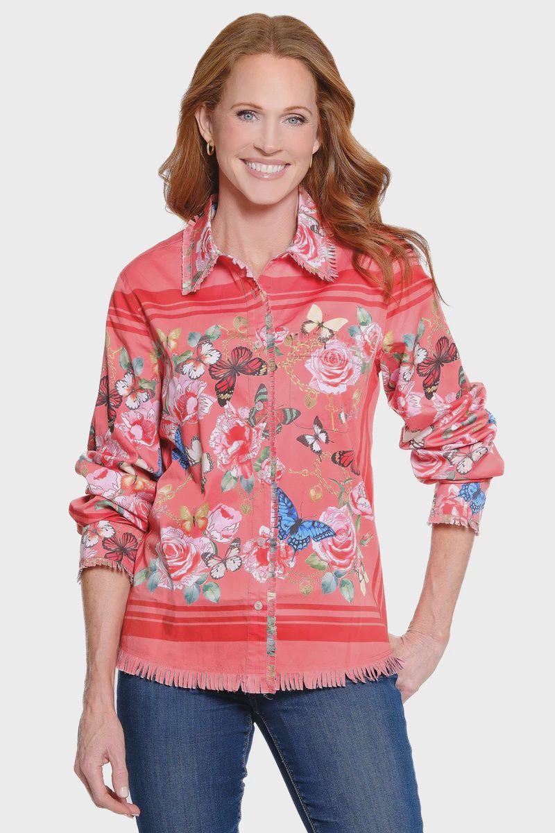 Ali Miles-Butterfly Blouse