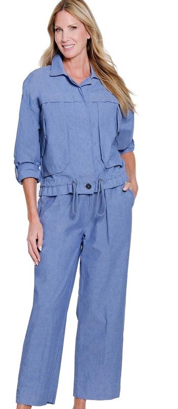 Multiple-Chambray Pant