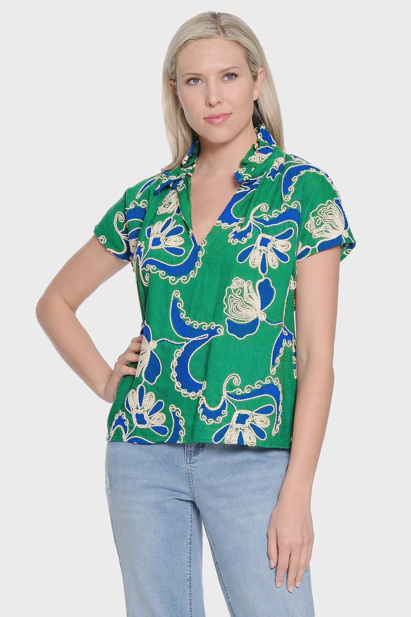 Tru Luxe- Cap Sleeve Top