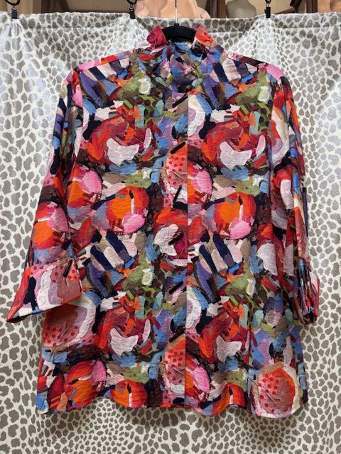 Shana-Piano Button Blouse