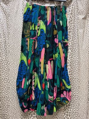 Shana-Printed Lantern Pant