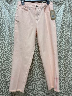 Tru Luxe-Pink Crop w/Bow
