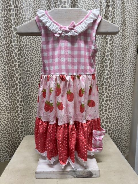 Strawberry Pocket Dress