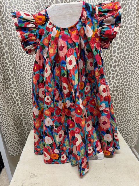 Rylee&amp;Faith- Colorful flower dress