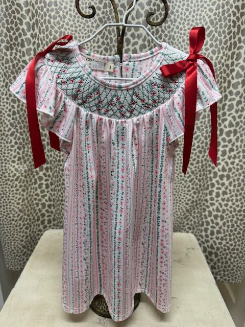 Rylee&amp;Faith-Stripe Smocked Dress