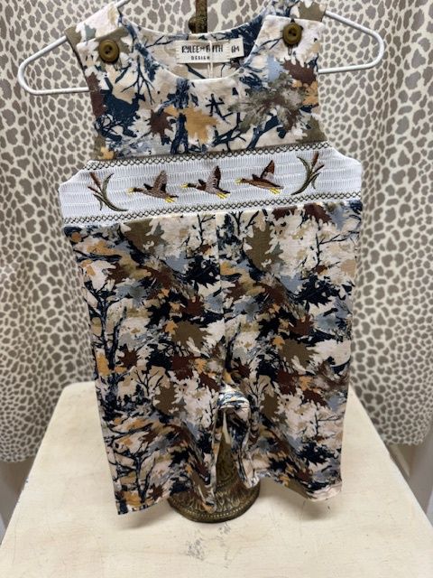 Rylee&amp;Faith-Camo Long Romper