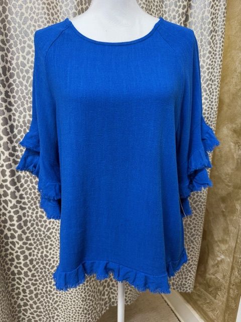 Slimsation-Ruffle Top Plus