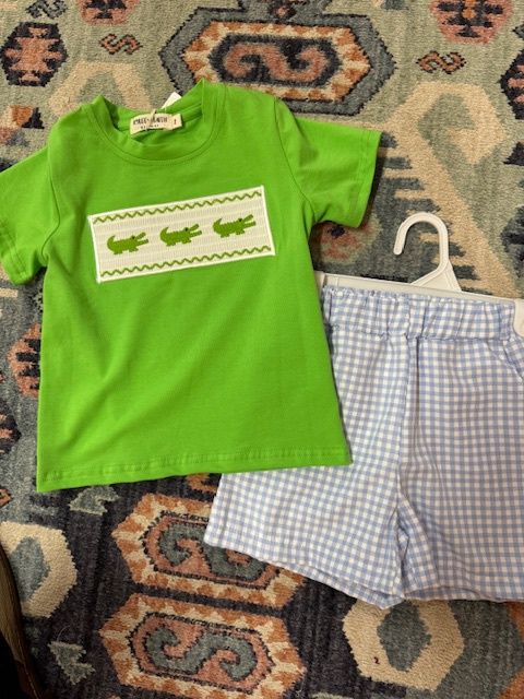 Rylee&amp;Faith- Boys Alligator Set