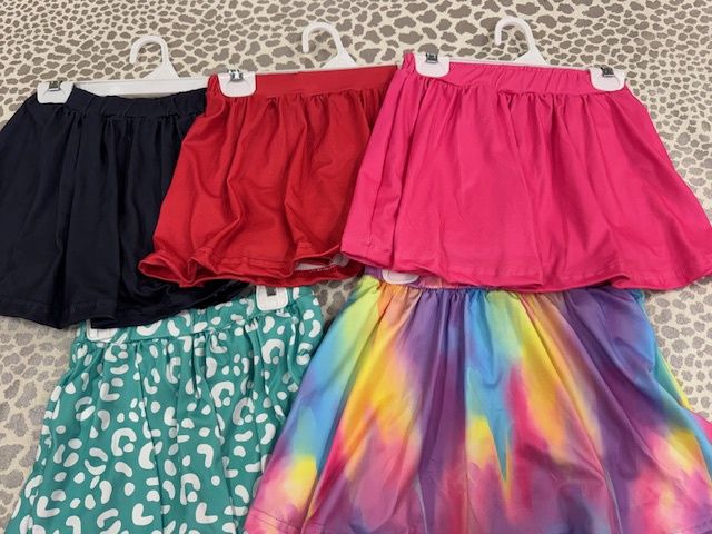 Girls Skorts w/Spandex