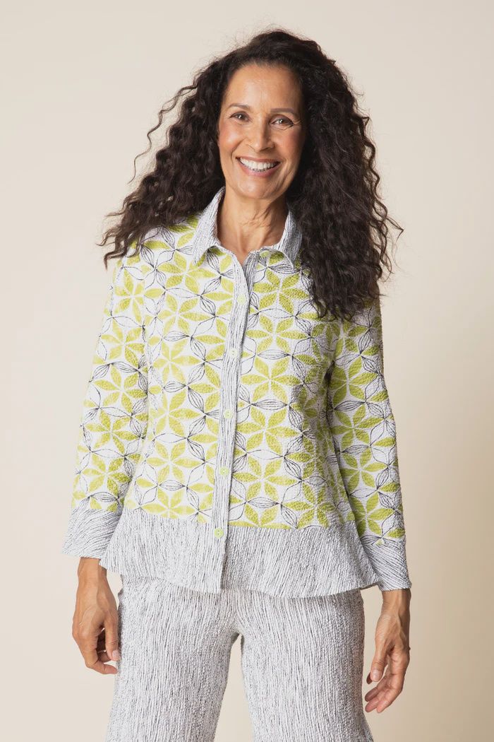 Habitat-Crinkle Crepe Flounce Shirt