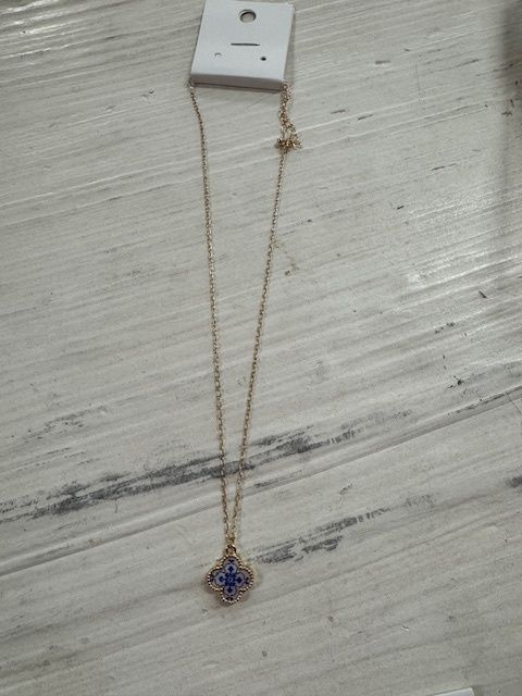 GS-Small Blue Necklace