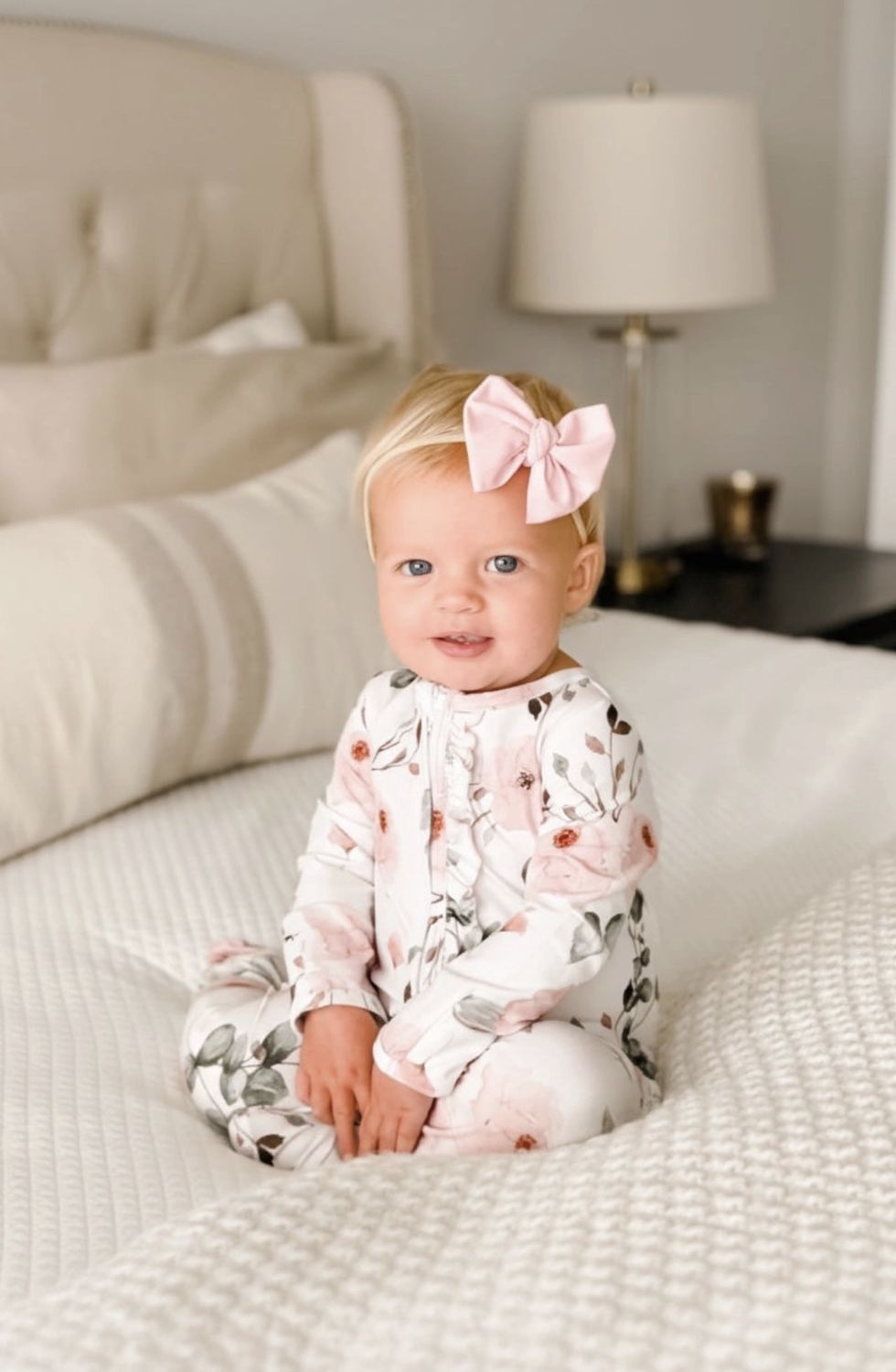 CadenLane-Dusty Rose Footie