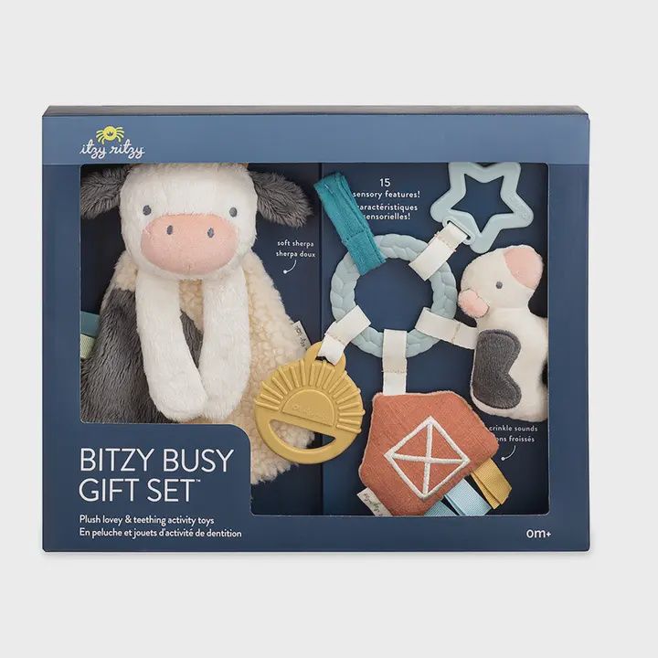 Itzy Ritzy-Gift Set Farm Lovey Ring