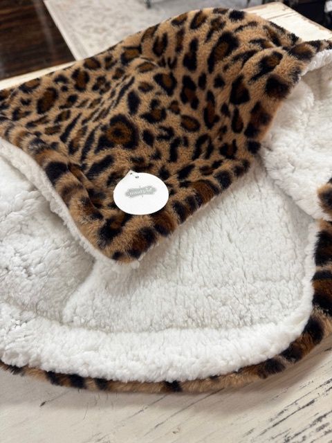 Mudpie Leopard Throw