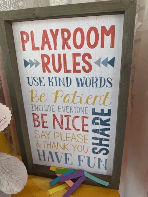 Playroom Sign