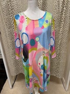 Shana-Knit Button Dress