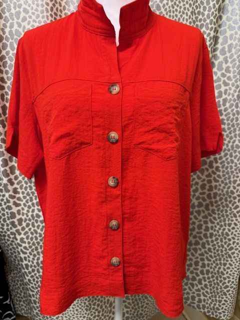 John Mark-Red Camp Shirt